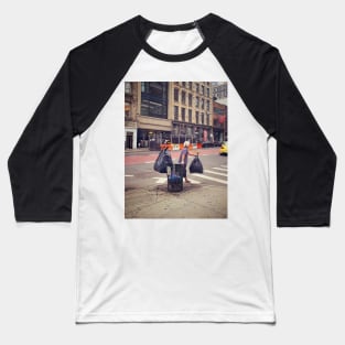 Chinese Woman Canal Street Broadway Manhattan New York City Baseball T-Shirt